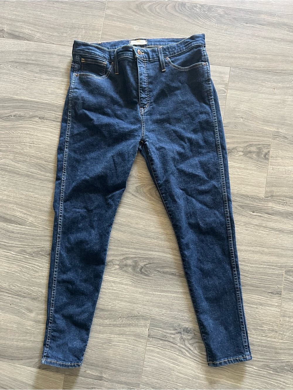 Madewell Dark Blue Skinny Jeans
